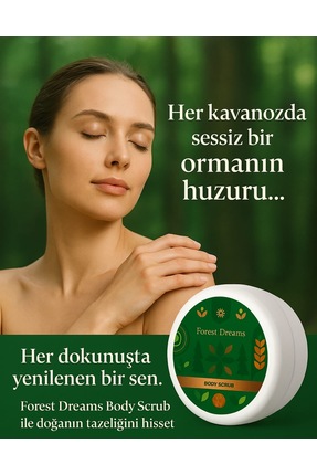 Siberian Wellness Forest Dreams. Vücut Peelingi, 250 ml