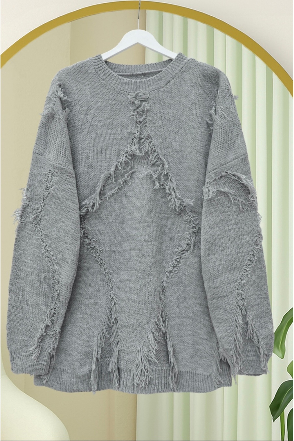 tesettürmoda Saçaklı kazak