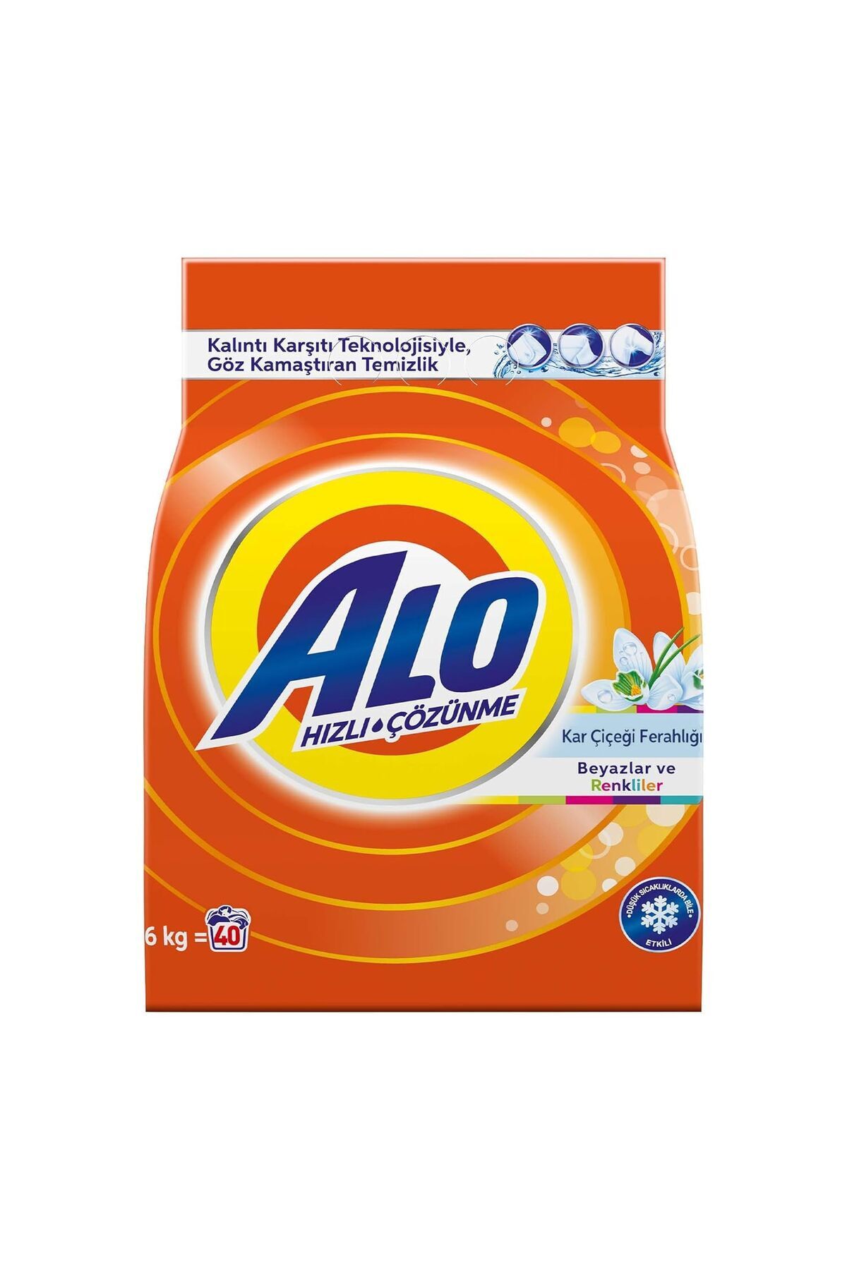 Shop a Way Alo 6 kg Kar Çiçeği Ferahlğı Beyazlar ve Renkliler Hızlı Çözülme Toz Deterjan