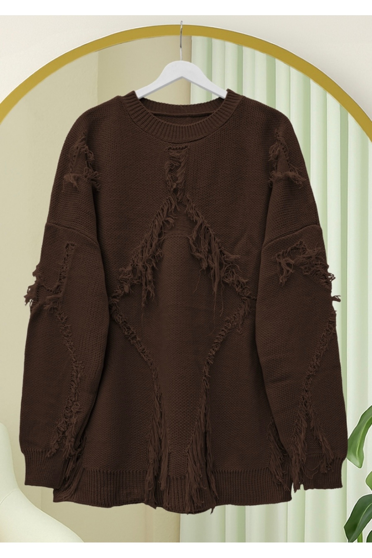 tesettürmoda Saçaklı kazak