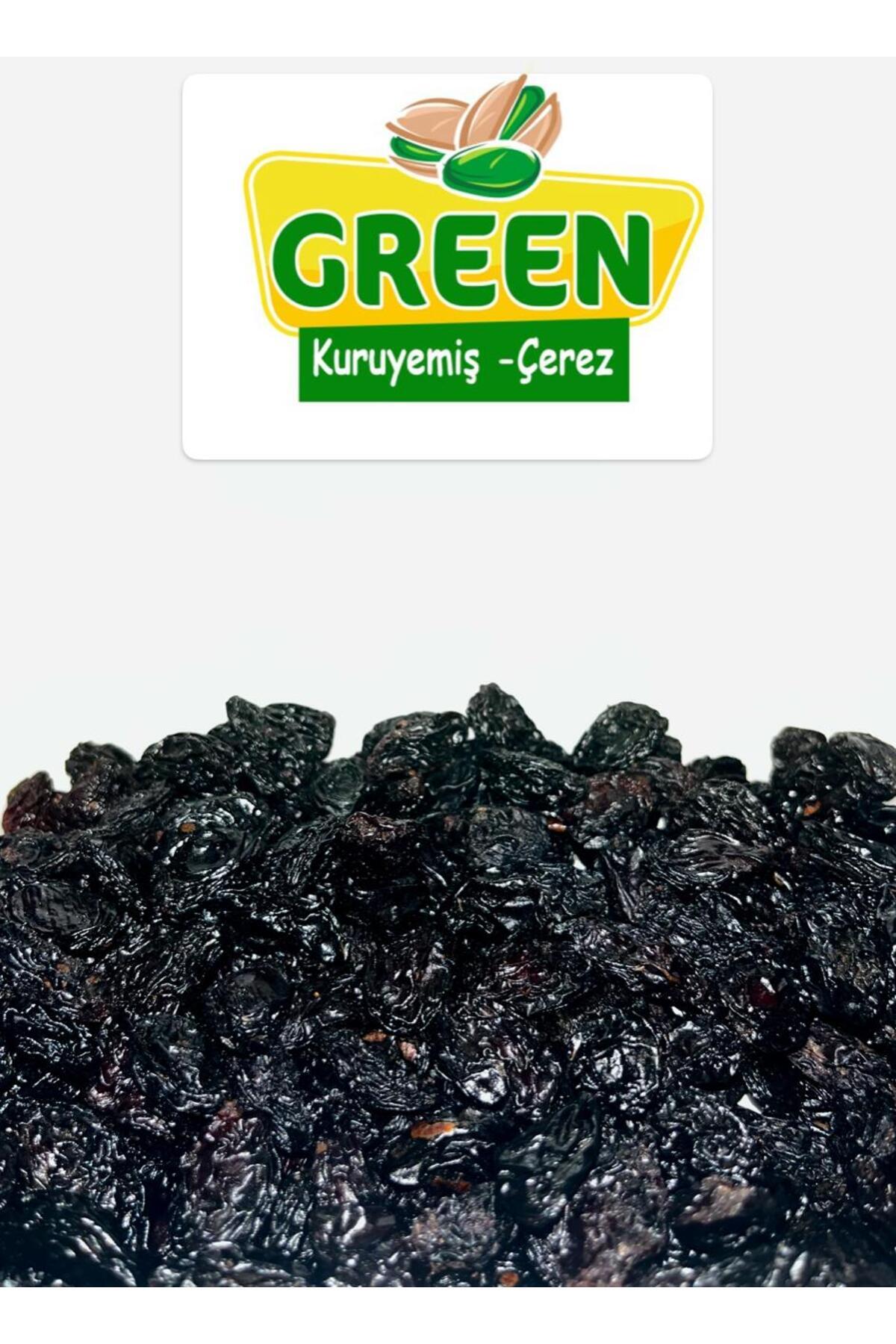 green kuruyemiş çerez kahve şekerleme ÇEKİRDEKLİ İRİ SİYAH KURU ÜZÜM 250 GR