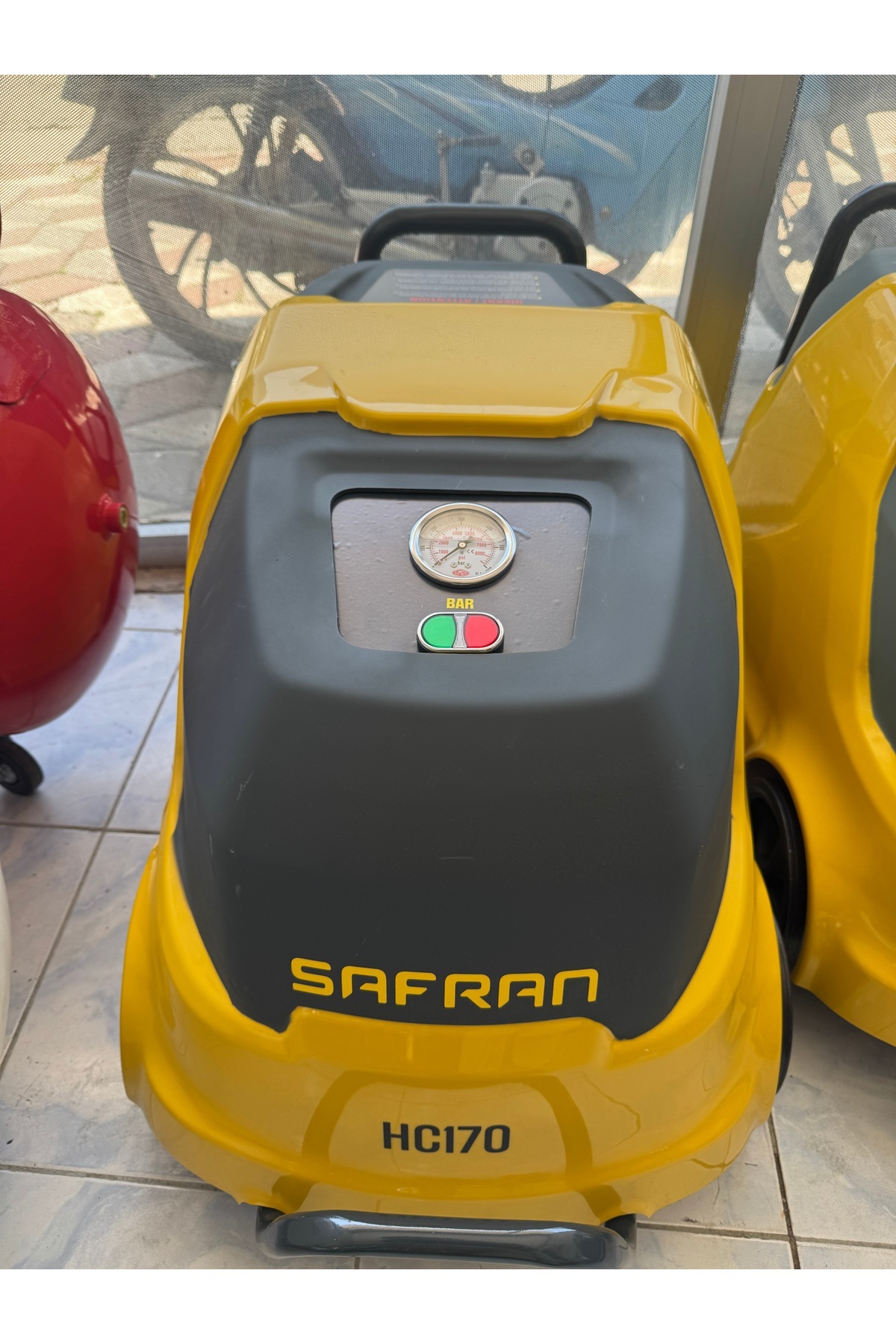 SET-SAFRAN 170 bar YERLİ pompa 220 volt  Yüksek Basınçlı oto yıkama makinası