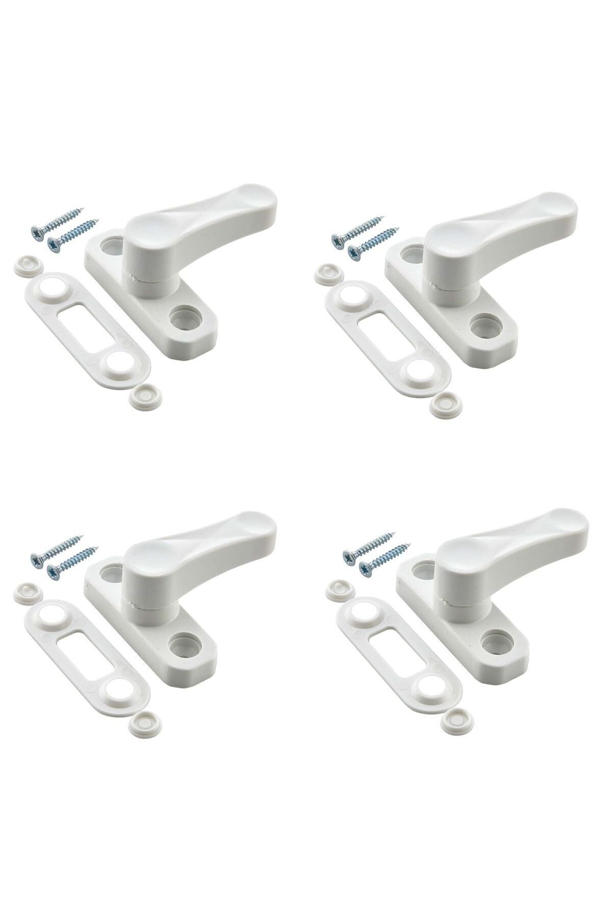 Hype Store Pvc Çekmeli Kapı Pencere Emniyet Kilidi Pimapen Ev Çocuk Bebek Güvenlik Kilidi 4 Adet