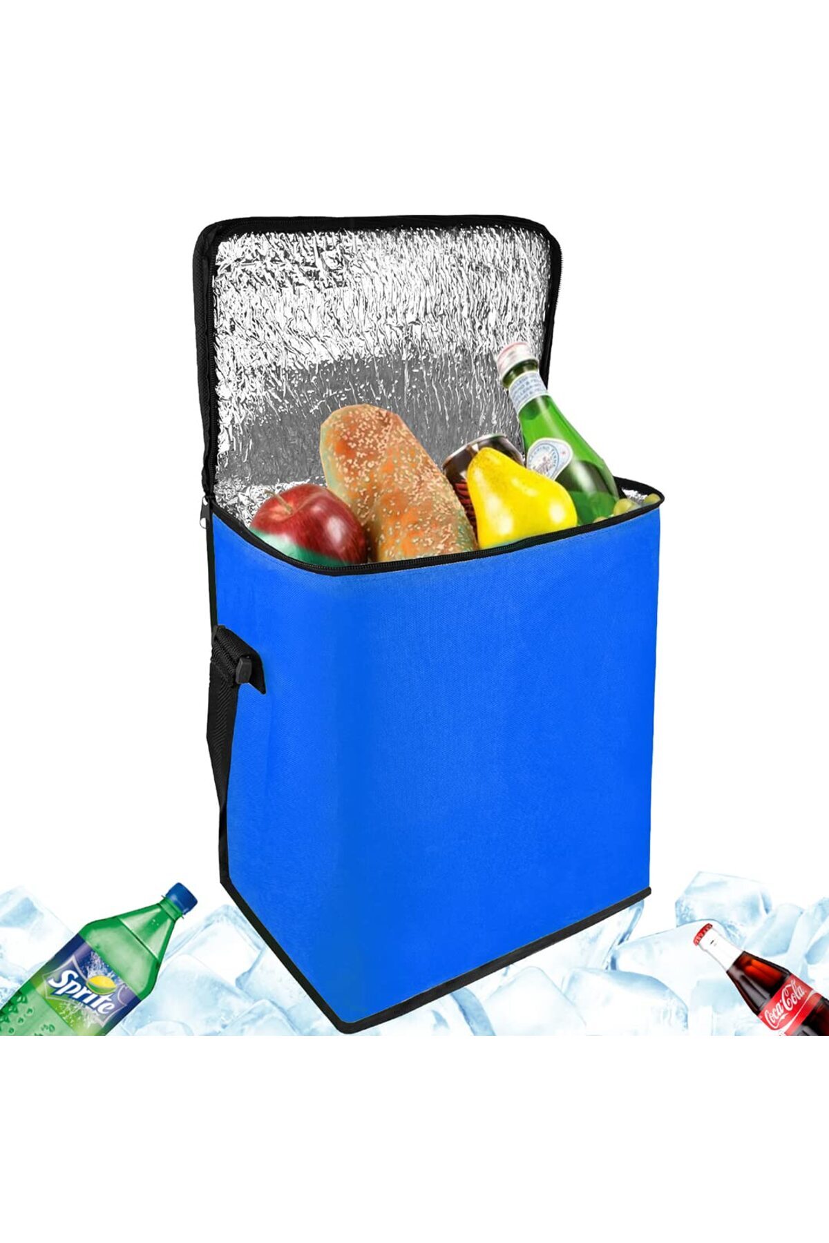 Shop a Way BYENS 25 Litre Termal Soğuk Tutucu Çanta Termo Piknik Çantası Termos Buzluk Oto Buzluğu Plaj Deniz K