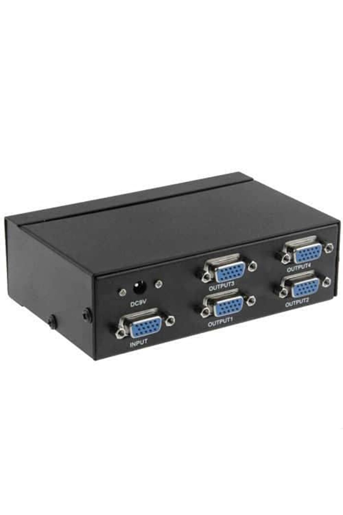 Delixa 4 Port Vga Splitter Vga Çoğaltıcı VGA 4 VGA Çoklayıcı 200Mhz