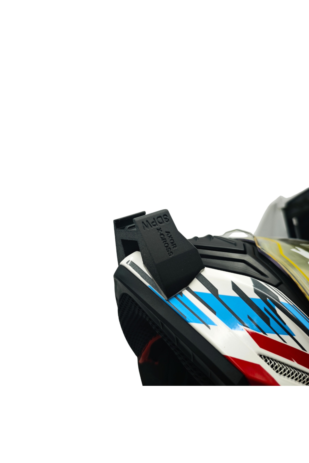 3DPW 3D PART WORKS 3DPW Axor X-Cross X1/X2 Kask uyumlu chinmount aksiyon kamera çene bağlantı aparatı seti