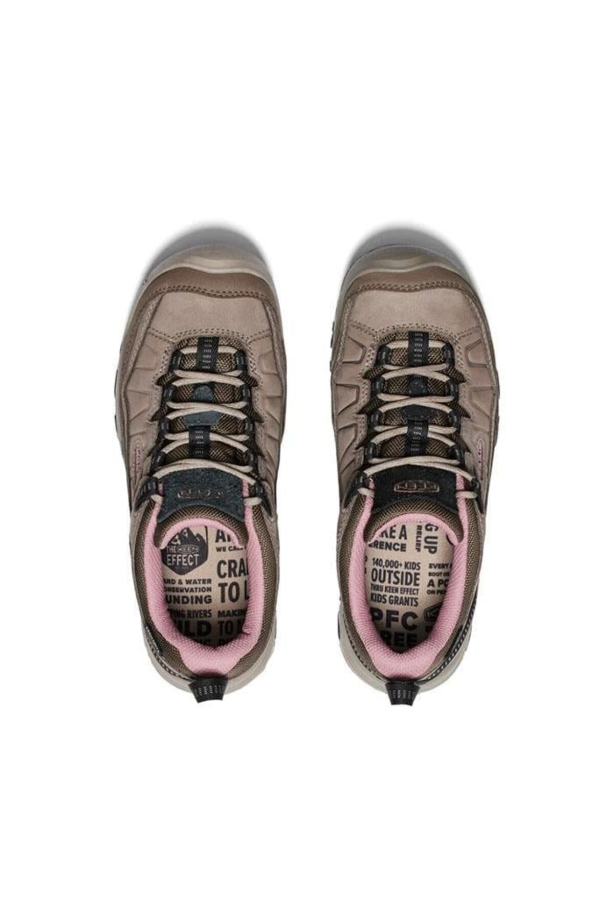 Keen 1028993 Targhee IV WP Brindle/Nostalgia Rose Kadın Outdoor Ayakkabı görsel 6