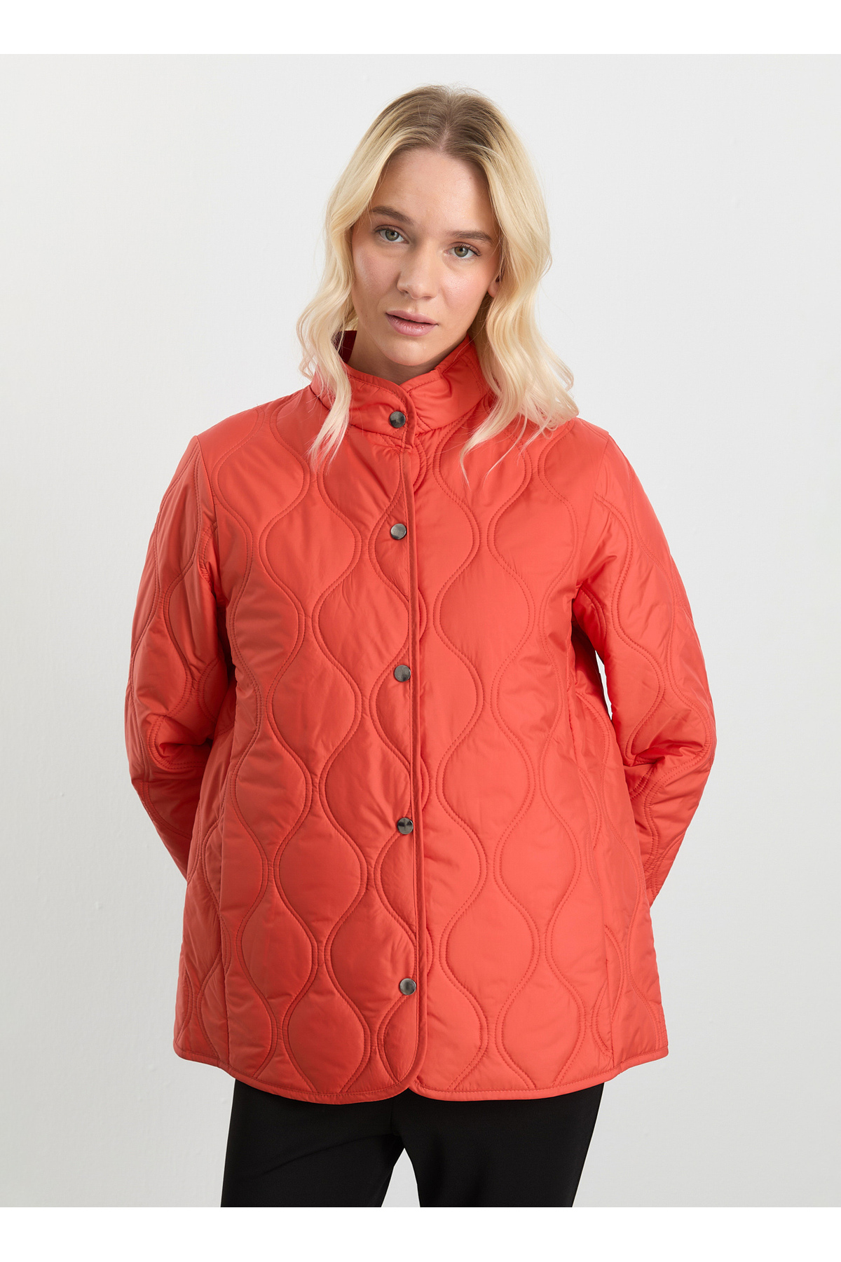 Selen  Kiremit Kadın Mont 25KSL6154 - Görsel 4