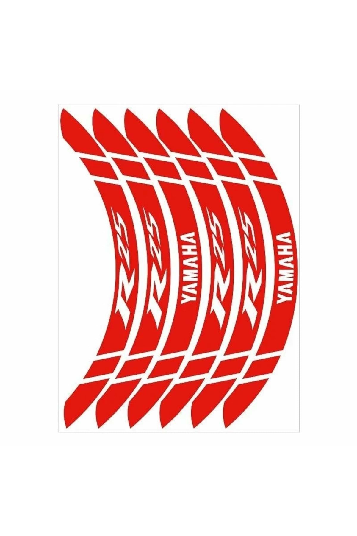 MOTOROTA REFLEKTÖR KIRMIZI GENİŞ YAMAHA R25 UYUMLU 1 SET JANT ŞERİDİ