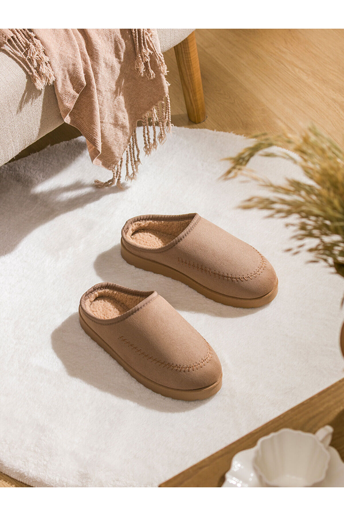 LC Waikiki LCW STEPS İçi Kürklü Erkek Ev Terliği
