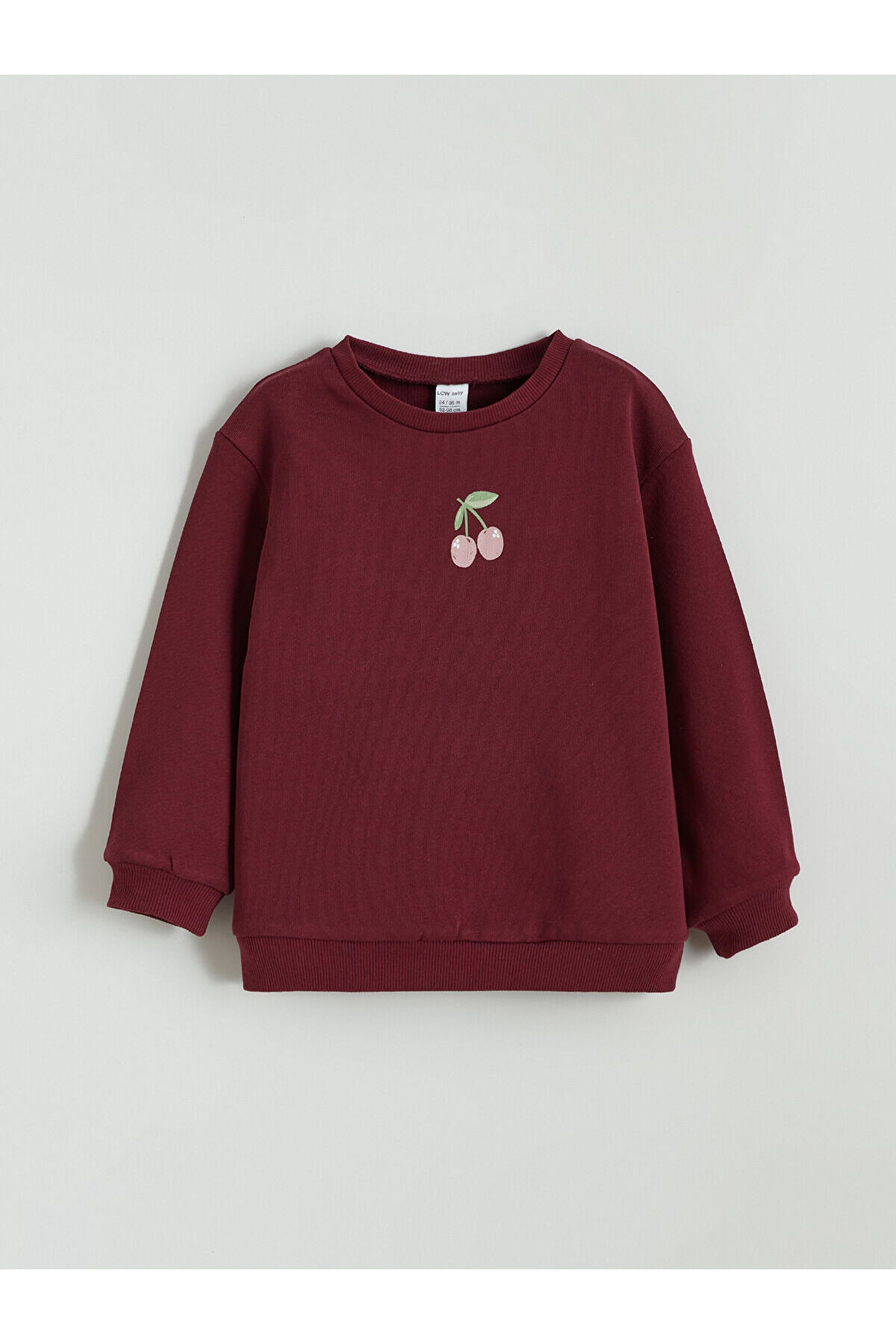 LC Waikiki Fiyonk Baskılı Kız Bebek Sweatshirt fotoğrafı 6 (önizleme)