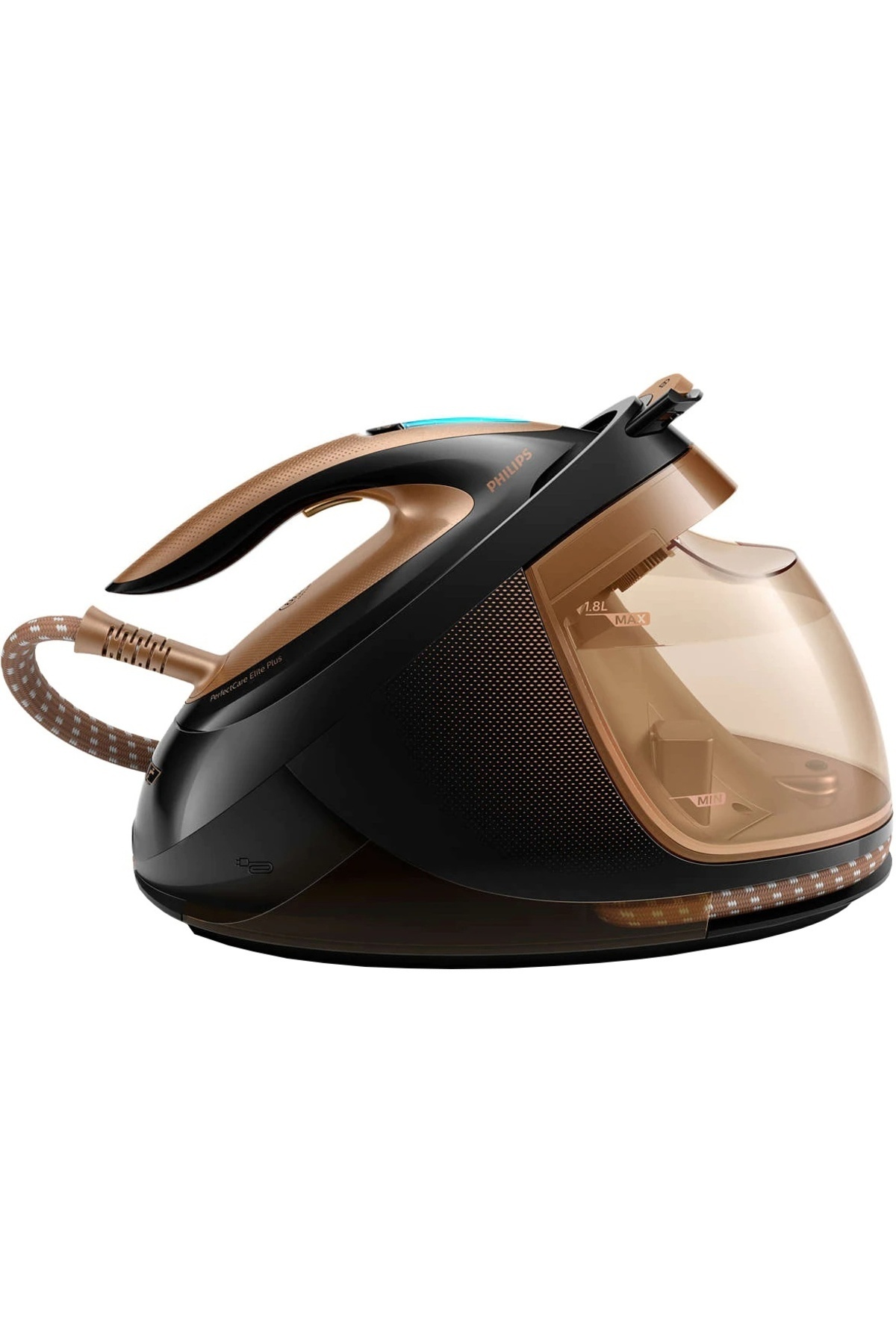 Philips Σίδερο ατμού PerfectCare Elite Advanced GC9682/80, 2700W, 8 μπάρες, συνεχής παροχή ατμού 165 γρ./λεπτό,