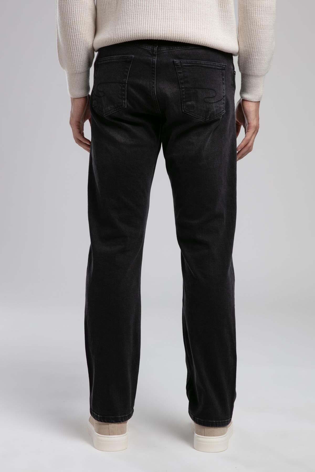 Lee Cooper Yüksek Bel Straight Siyah Erkek Denim Pantolon 261 LCM