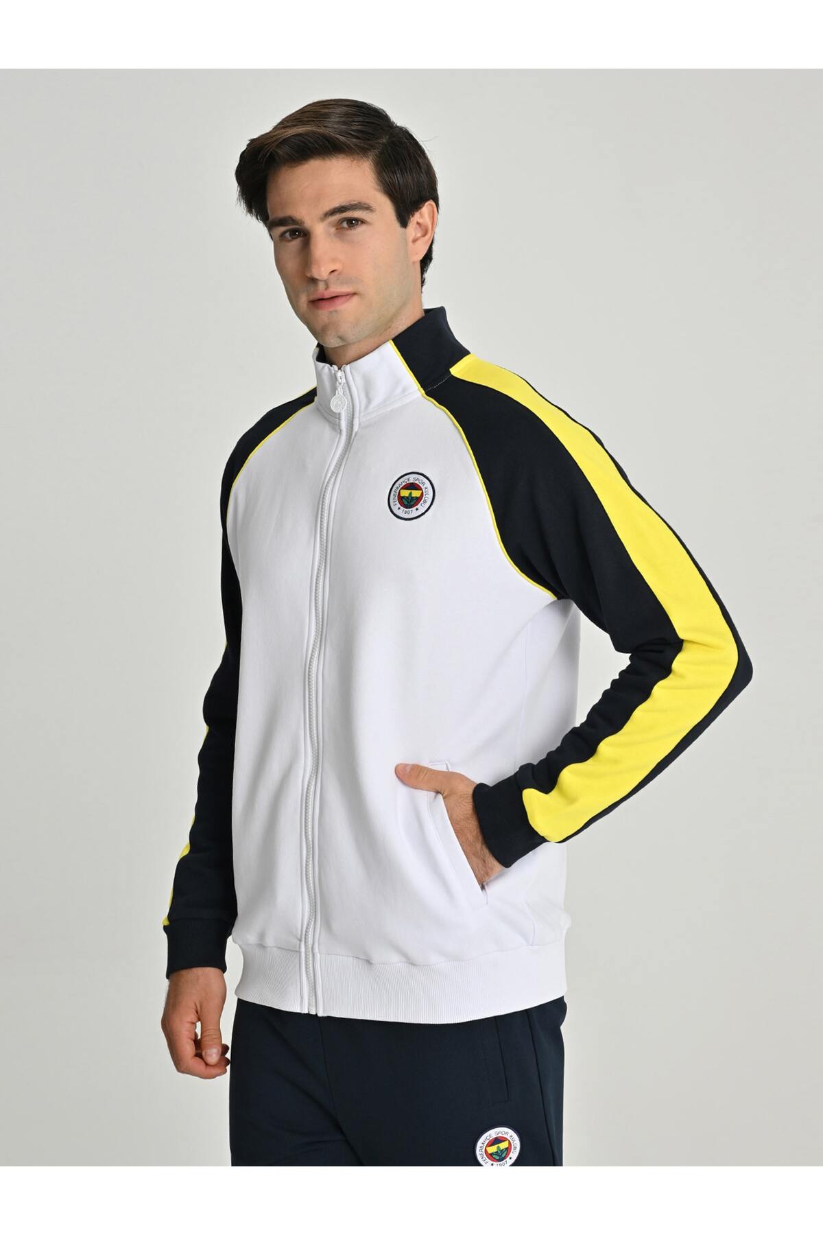 Fenerium ERKEK TRIBUN ARA BİYELİ SWEAT görsel 4