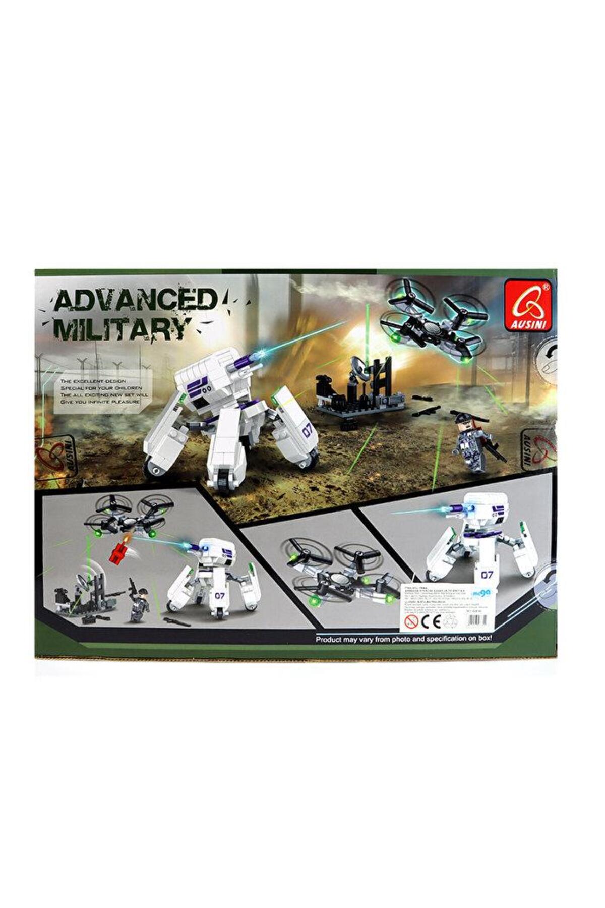 مجموعه بلوکهای ساختمانی نظامی ربات و پهپاد ۳۴۲ تکه