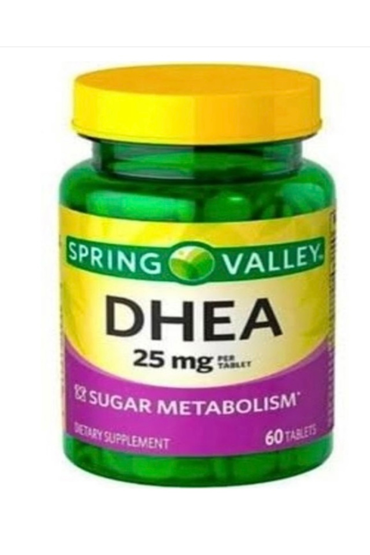 SPRİNG VALLEY DHEA 25 MG 60 CAPSULES