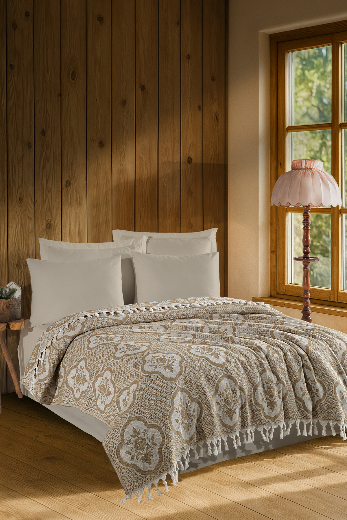 Multipurpose Quilting Set Double Rose K.Hardal (3 Pieces)