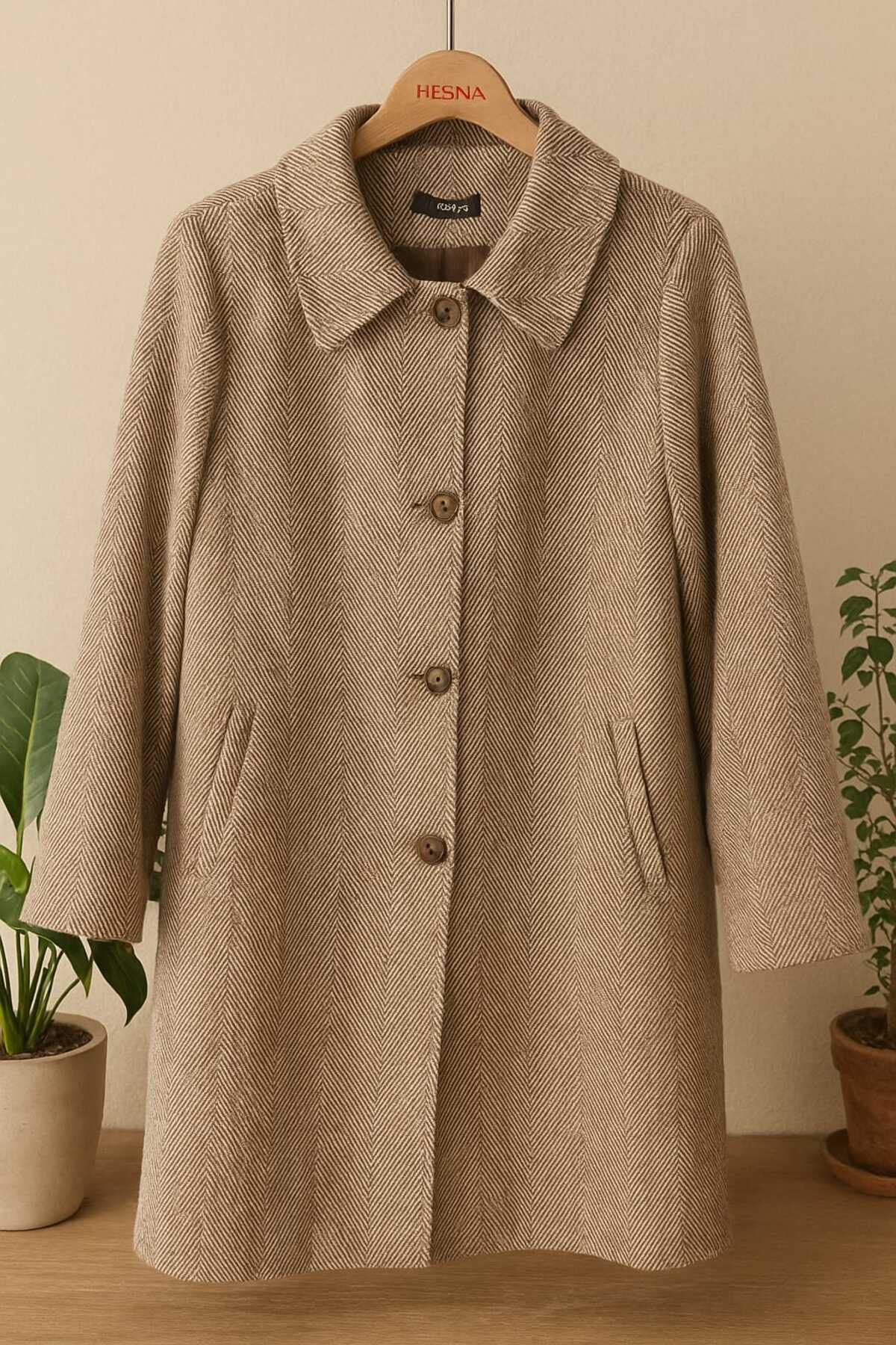 LUNERASTİL Giyim > Büyük Beden > Kadın Giyim > Palto