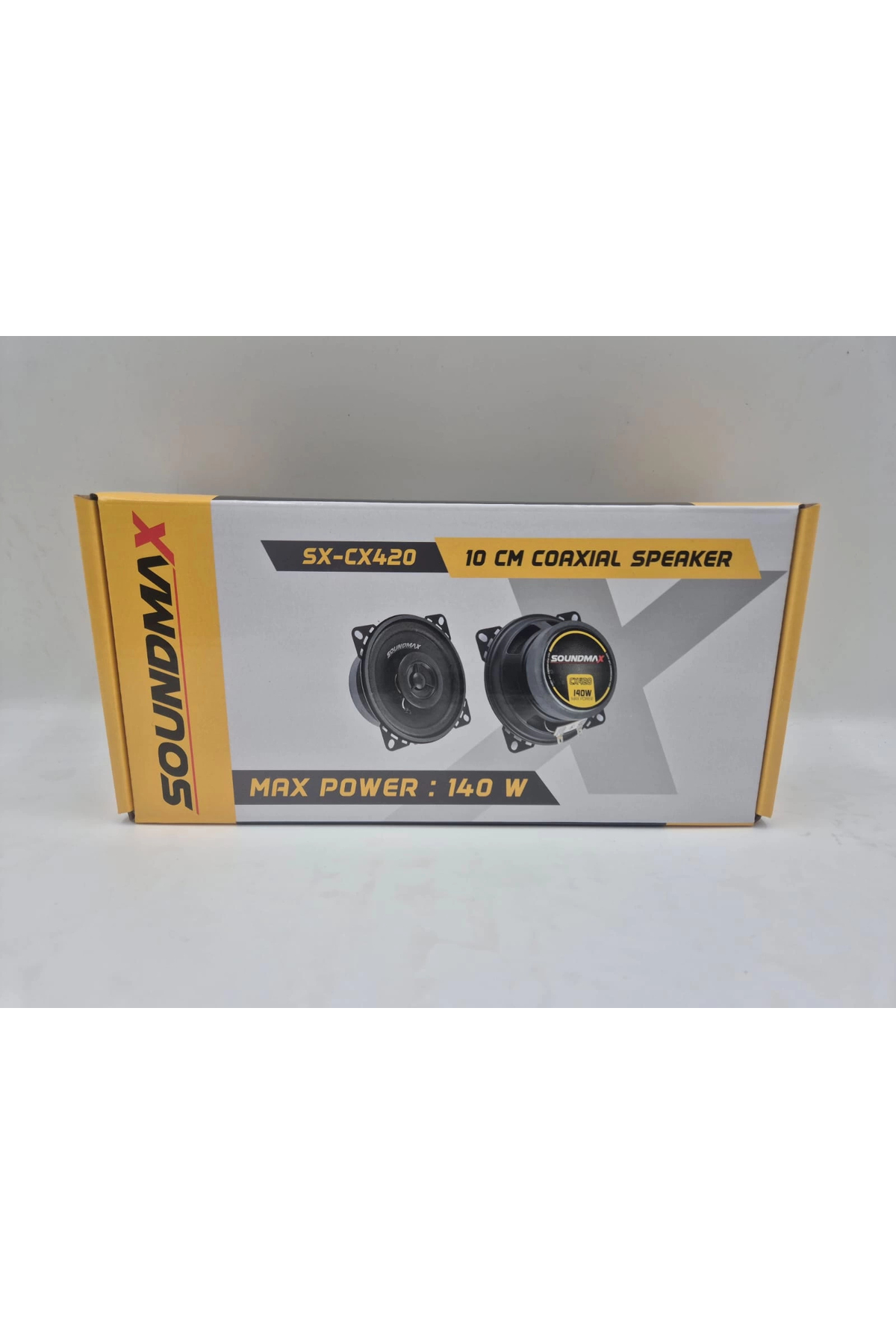 Soundmax 10cm Hoparlör - SX-CX420 Torpido ve Kapı Hoparlörü - 10cm
