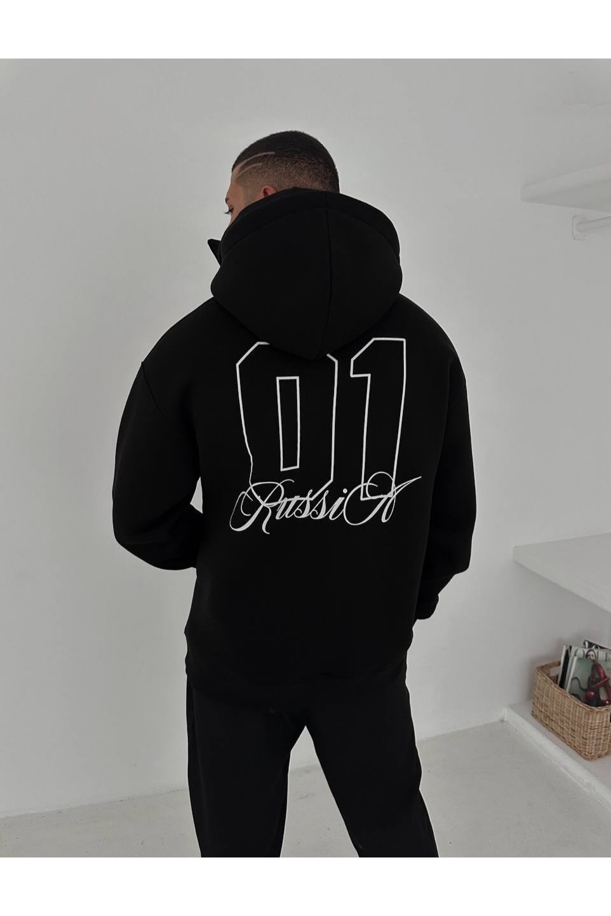 roofmen Kar Maskeli Sarı Lacivert Taraftar Ninja Unisex Sweatshirt