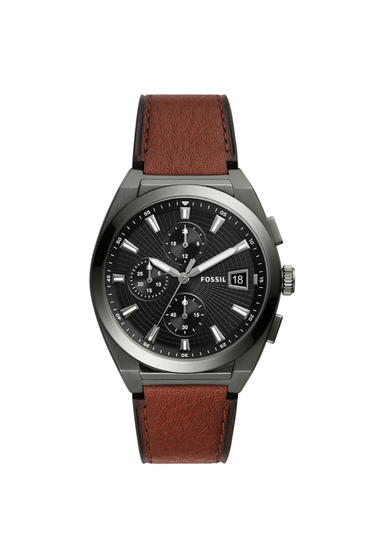 ساعت مردانه آنالوگ با بند چرمی و قاب استیل ضدزنگ - FS5799