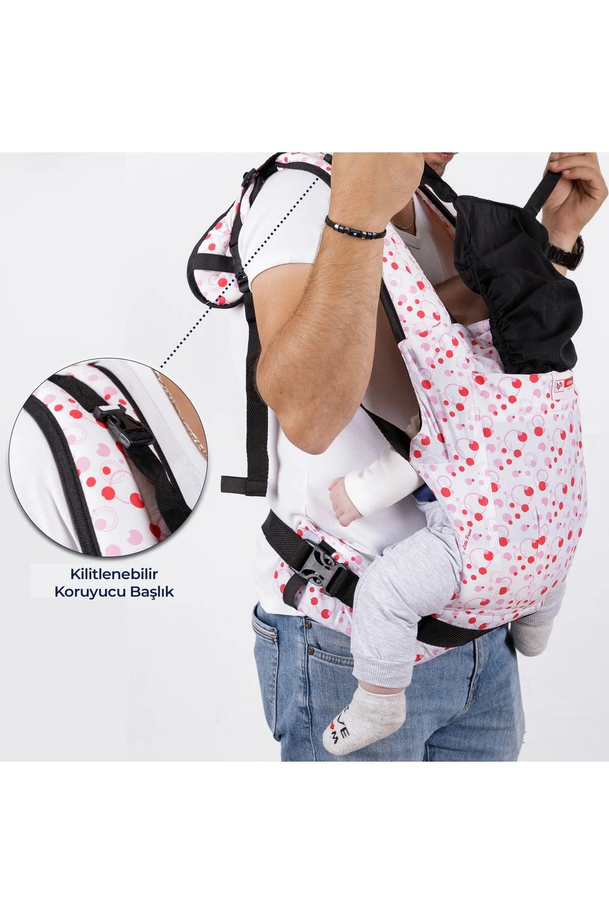AHFAM Bebek Kanguru Kademeli Ayarlanabilir Anakucağı fotoğrafı 5 (önizleme)