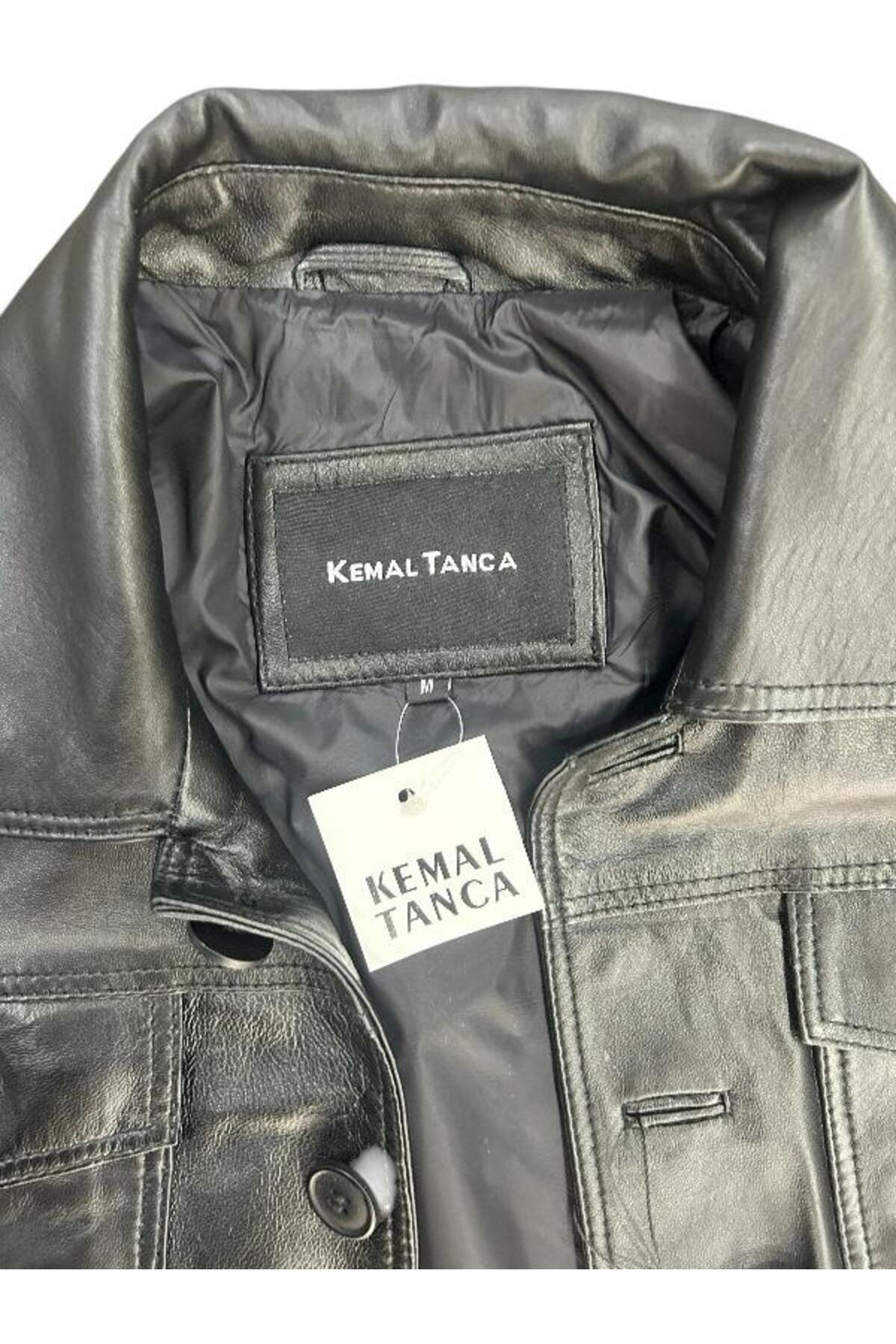 Kemal Tanca  415 K899 ERKEK HAKİKİ DERİ MONT - Görsel 4