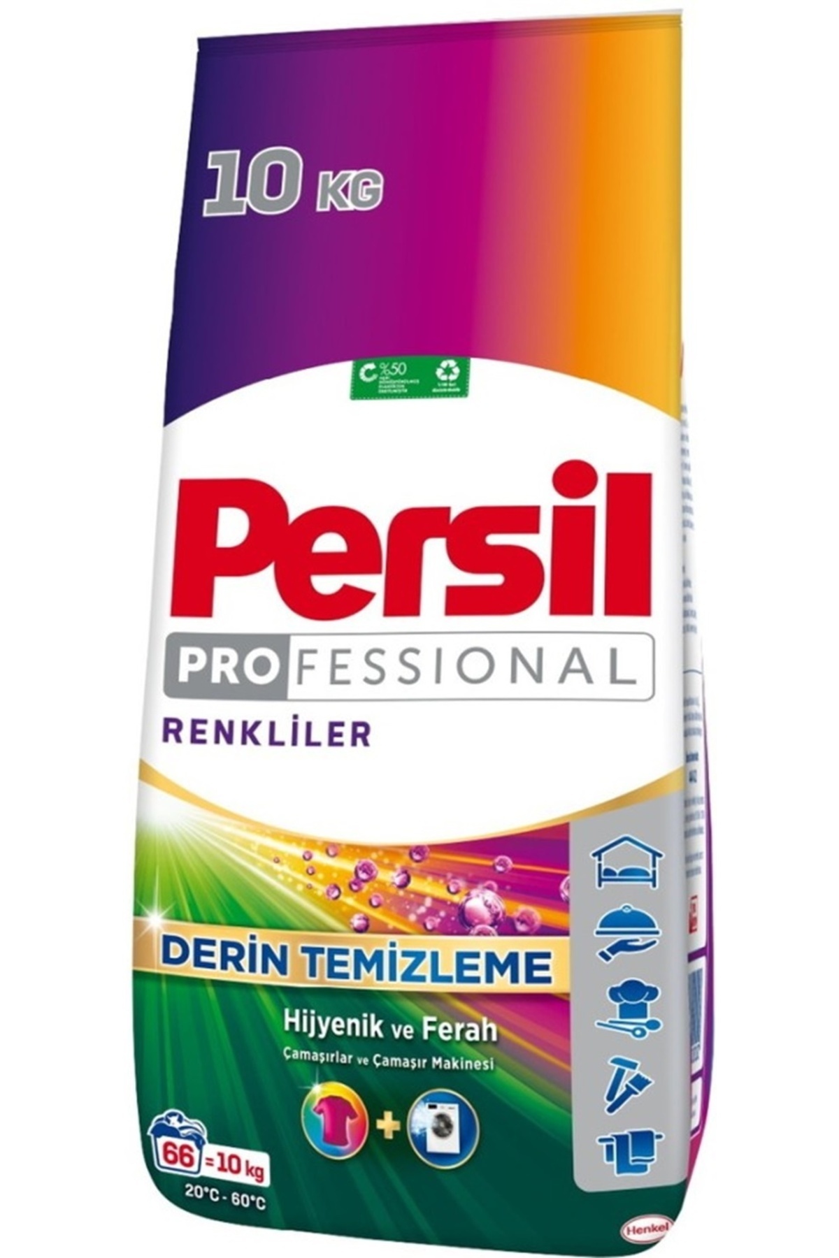 Persil 10kg Color Detergent Pudra Pentru Haine Colorate, 66 de spalari