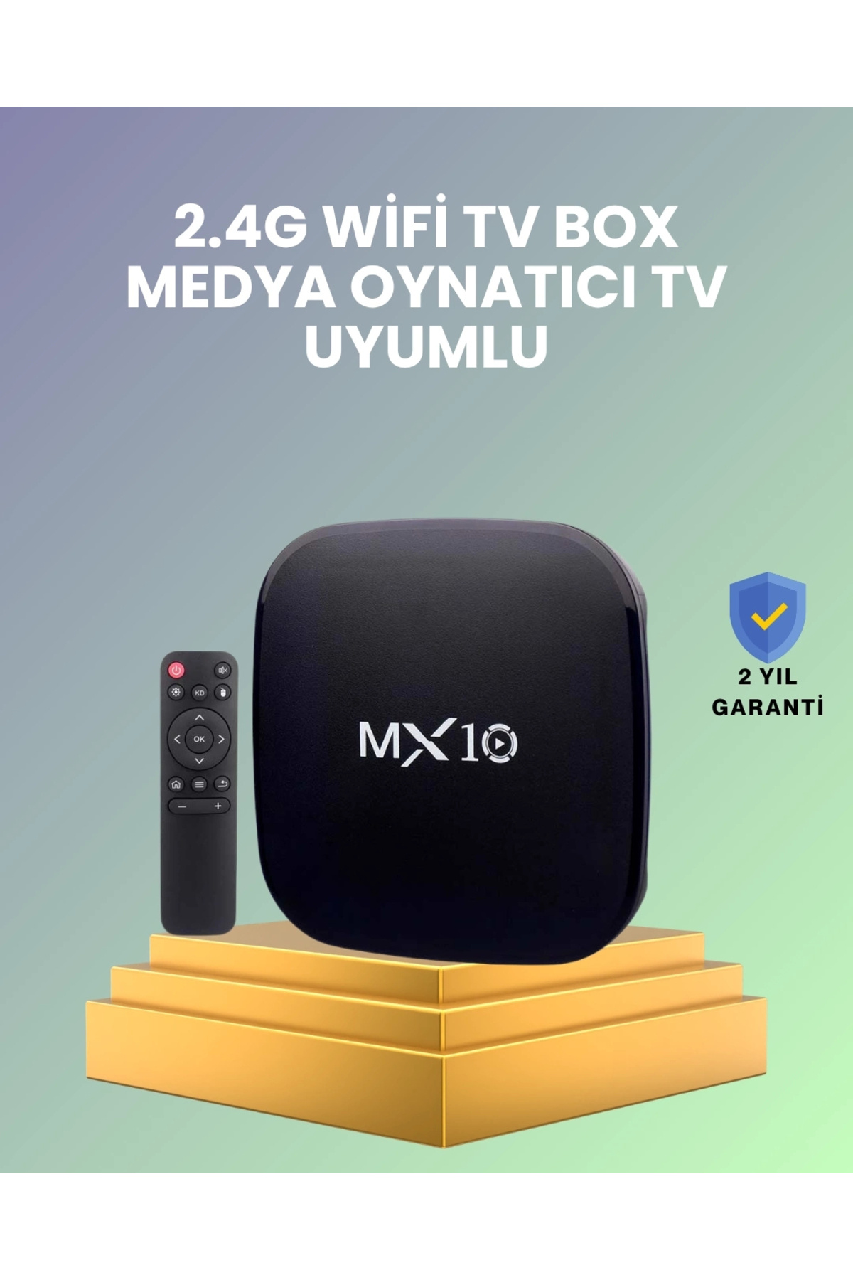 shopwave 2 GB RAM 8 GB Hafıza 4K Video Destekli Android Medya Cihazı