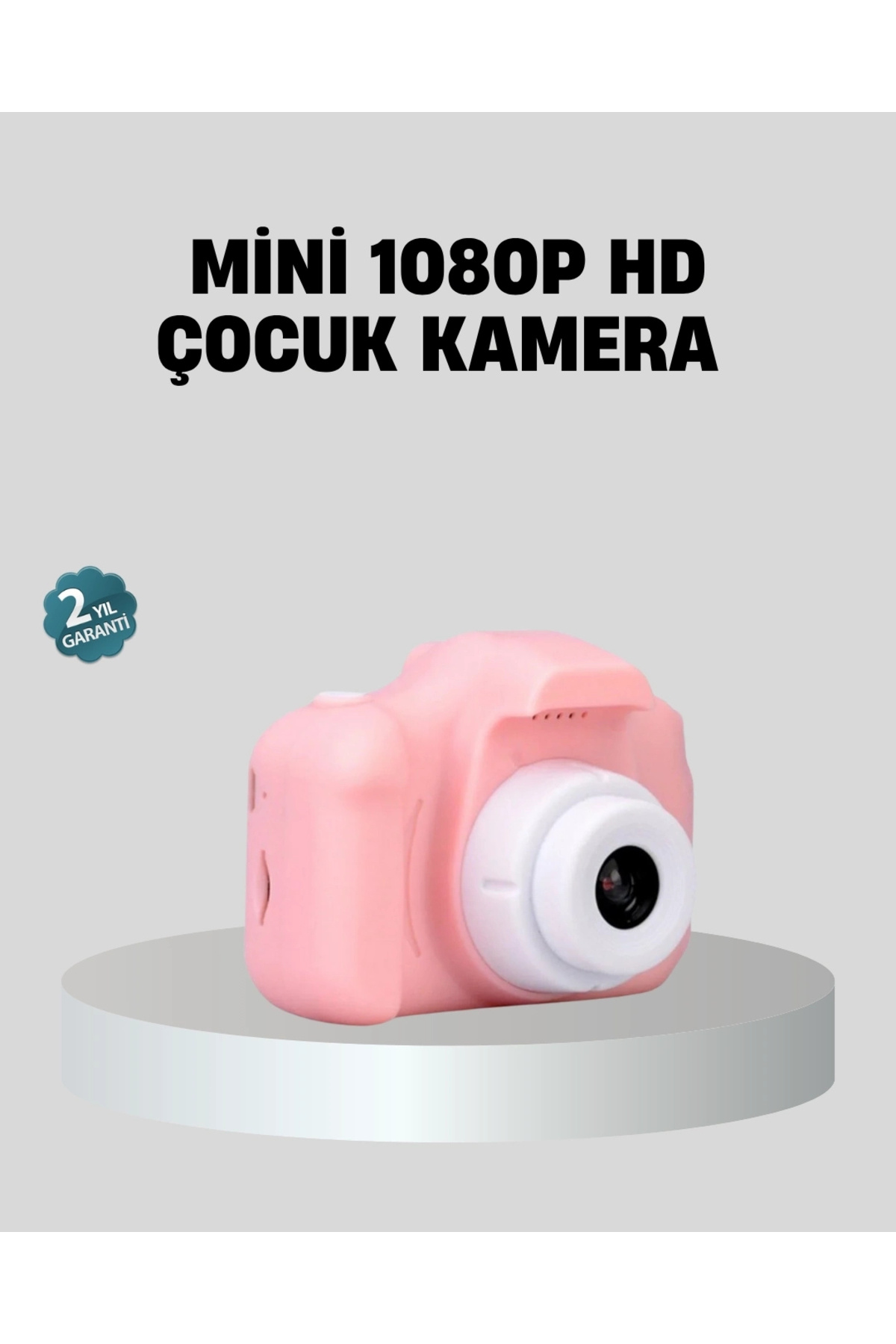 shopwave Mini Dijital Çocuk Kamerası 8MP HD Ekranlı 1080P Video ve Şarjlı