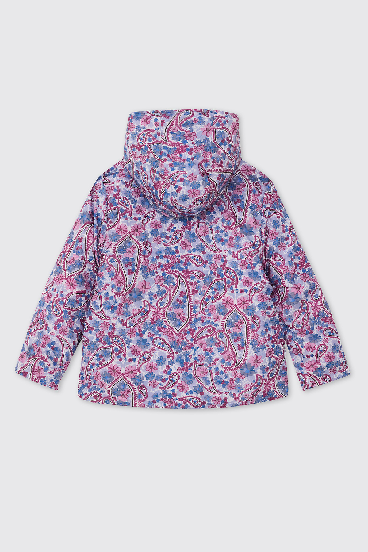 Panço Kız Bebek Desenli Mürdüm Mont fotoğrafı 2 (önizleme)