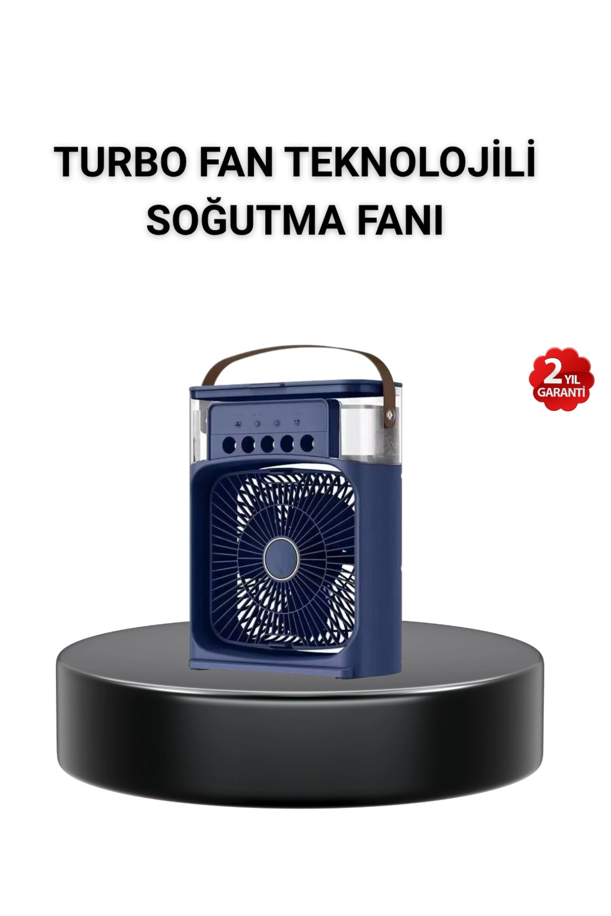 işhahome Turbo Fan Teknolojili Sessiz ve Güçlü Soğutma Masası Vantilatör