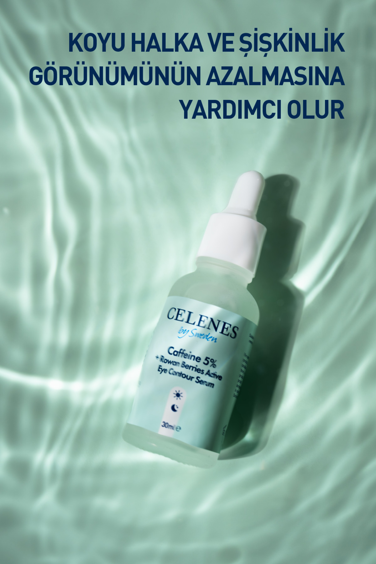 Koyu Halka Karşıtı Rena Caffeine Göz Çevresi Bakım Serumu - Rowan Berry 30 ml — TYCP1BHEKN169052341720673 — تصویر 6 از 6