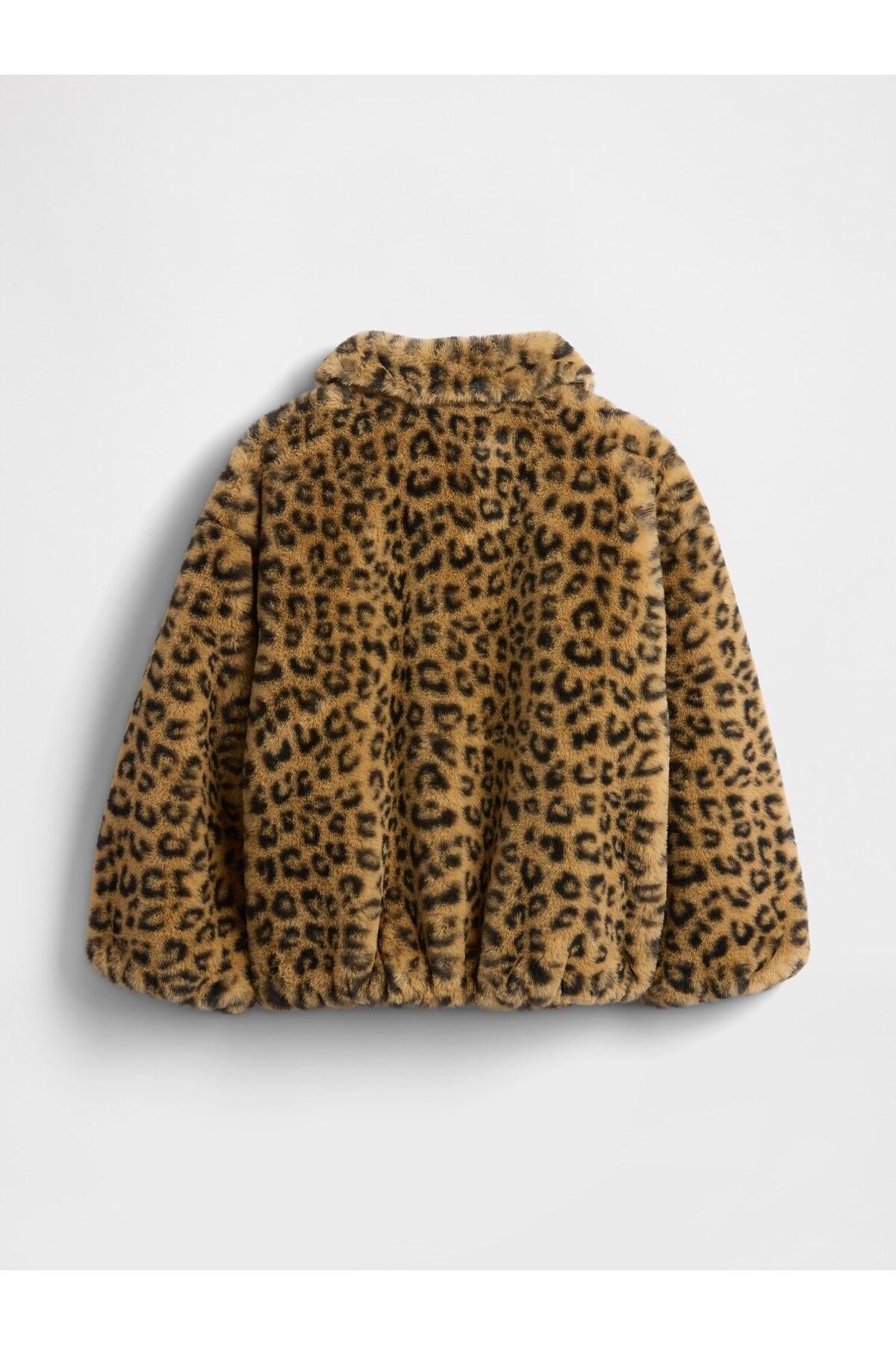 GAP Kız Bebek Kahverengi Suni Kürk Fermuarlı Ceket fotoğrafı 2 (önizleme)