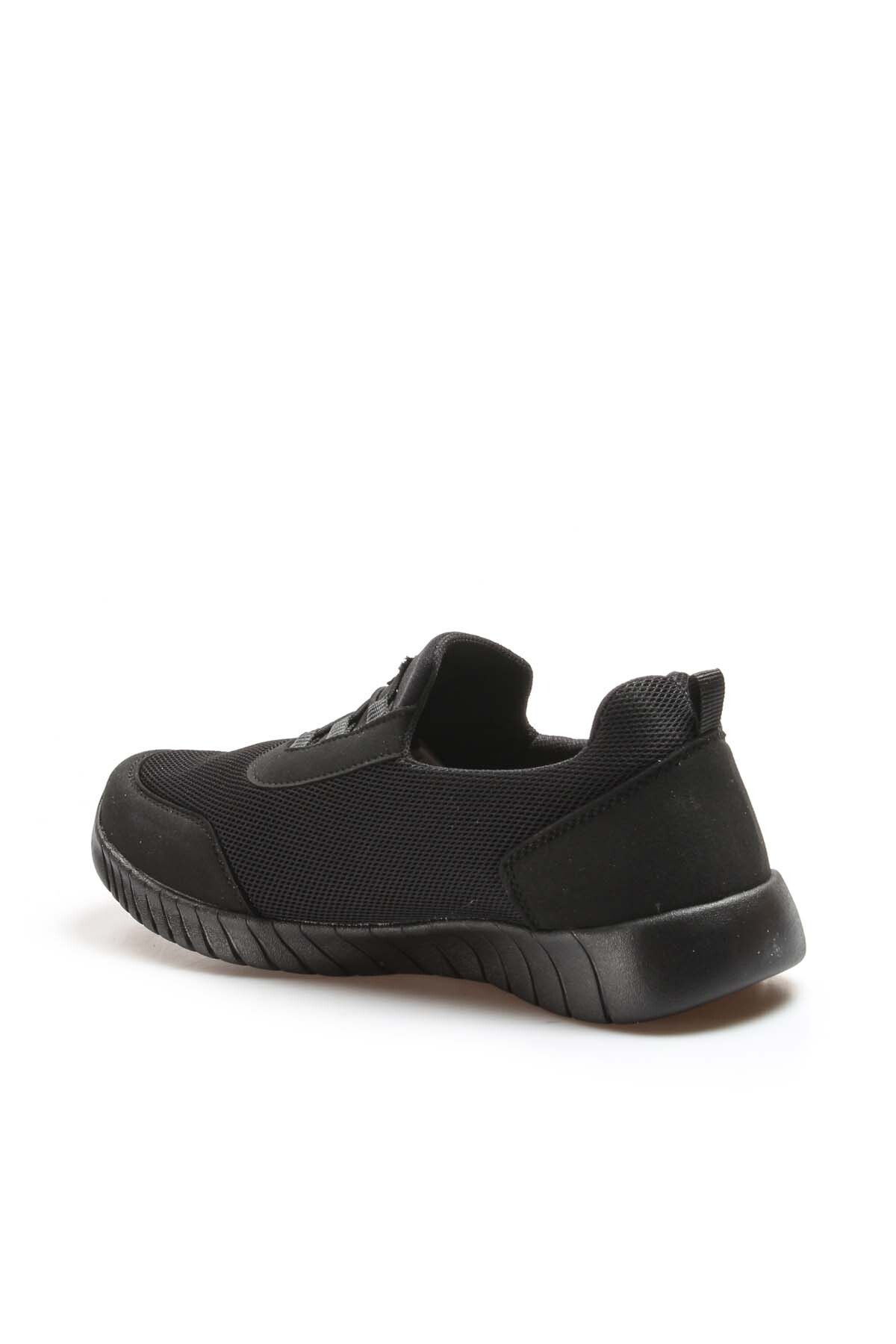 Unisex Günlük Yürüyüş Casual Sneaker Rahat Spor Hafif Ayakkabı Siyah 869xa576 — مشکی 869XA576 — تصویر 3 از 5
