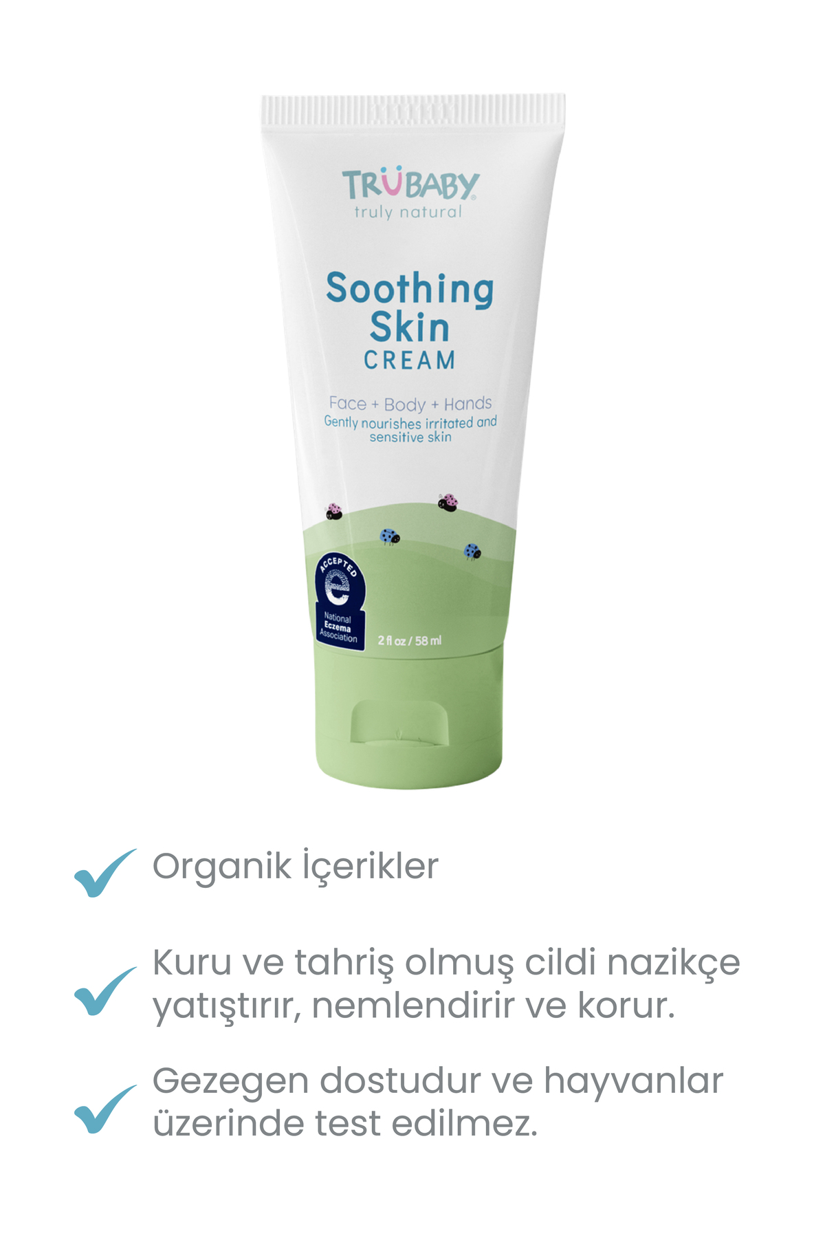 Trukid Trubaby Hassas Cilt Kremi 58 Ml. fotoğrafı 4 (önizleme)