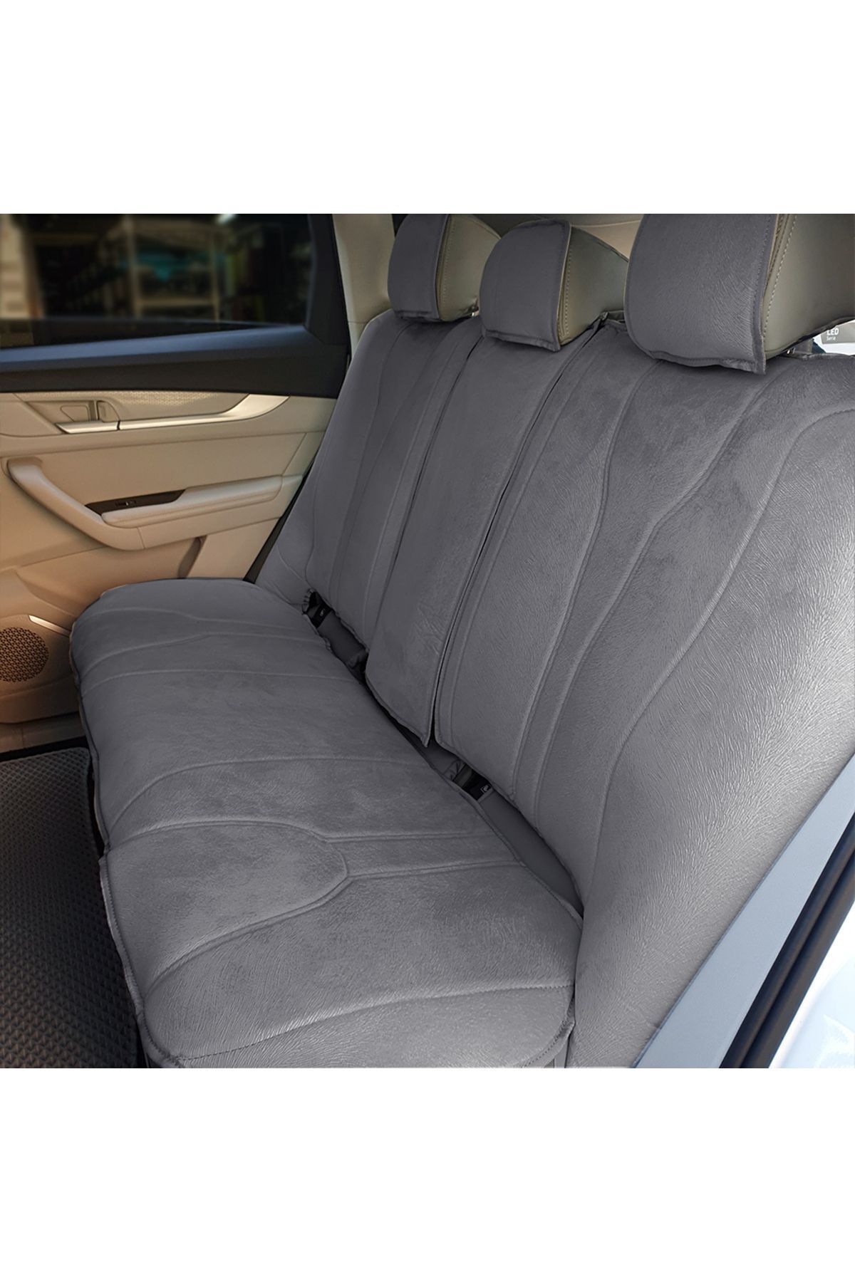 Bod Togg T10X Oto Koltuk Koruyucu Kılıf 2023-Sonrası Luvi Serisi Füme fotoğrafı 2 (önizleme)