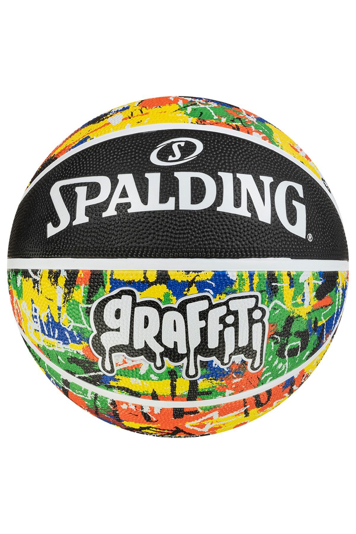 SPALDING 84372Z Graffiti Rainbow 7 No Basketbol Topu