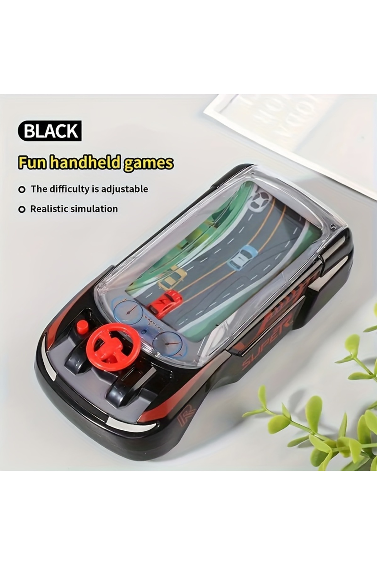 ماشین‌های مسابقه‌ای دستی سیاه، ماشین‌های بازی الکتریکی نوآورانه، ماجراجویی تعاملی، کودکان، بزرگسالان