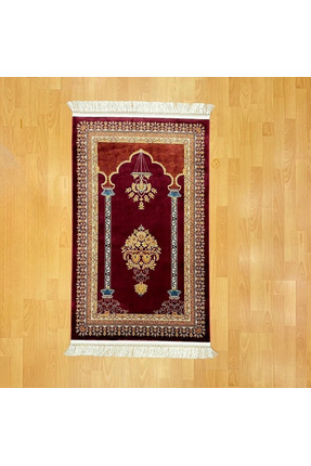 MEVLANA BAZAAR İpek Seccade Özel Seri Bordo