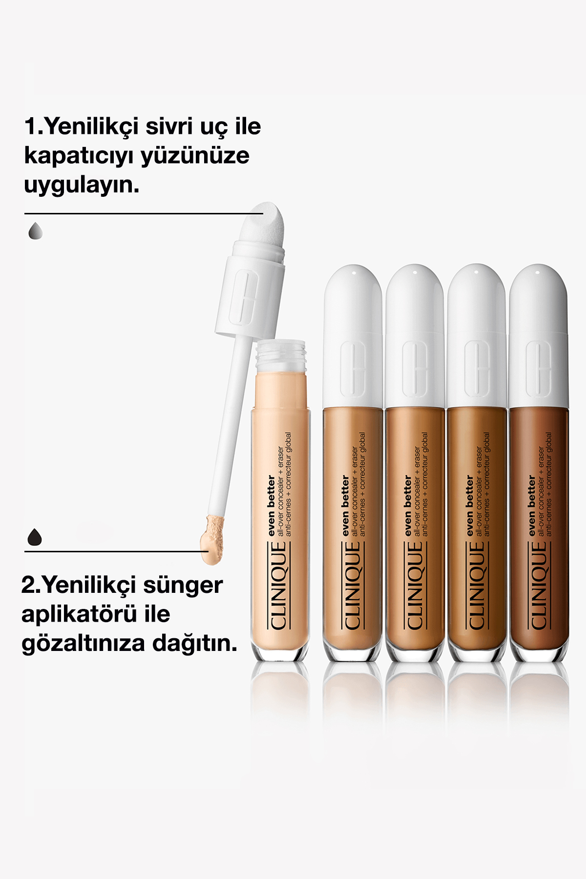 کرم پودر کانسیلر دور چشم با فرمول مراقبت از پوست - Even Better™ Concealer - CN 18 Cream Whip - 6ml