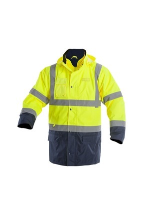 SARA DRGOWIEC PARKA ÇİFT RENK SARI