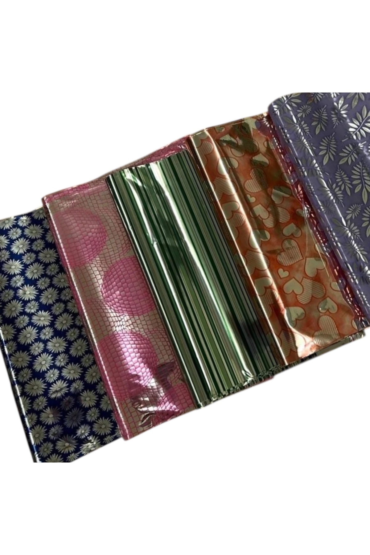 Poros Store Kendinden Bantlı Yapışkanlı Metalize Hediye Paketi Poşeti 17x25 5 Adet