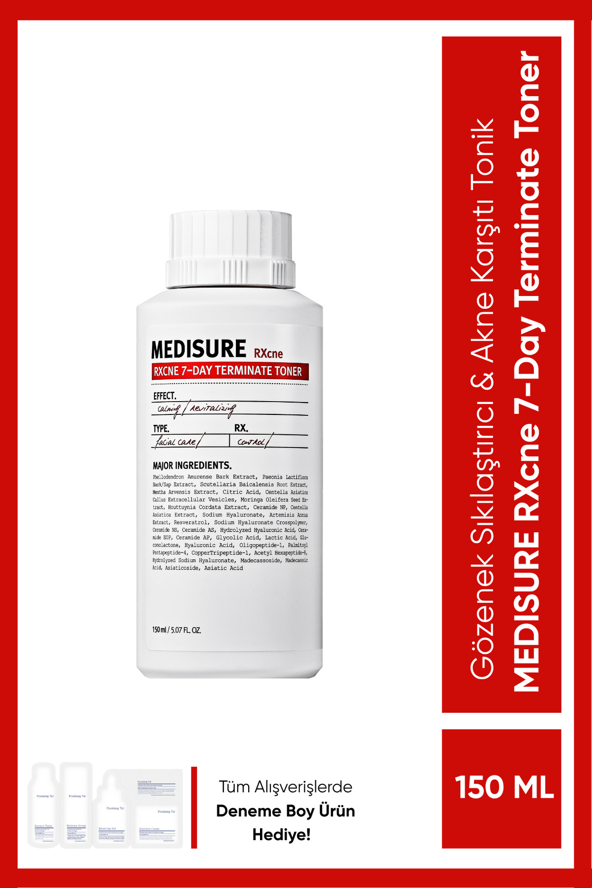 medisure RXcne 7-Day Terminate Toner 150 ml - 7 Günde Akne