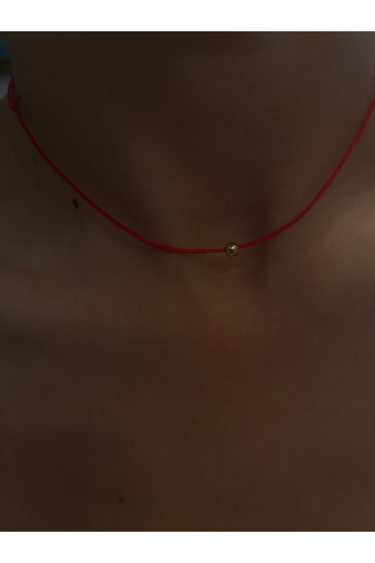 DeNors Kırmızı Şans İpi Kolye –Kadın Kolye | Trend Kolye| Şansın Sembolü