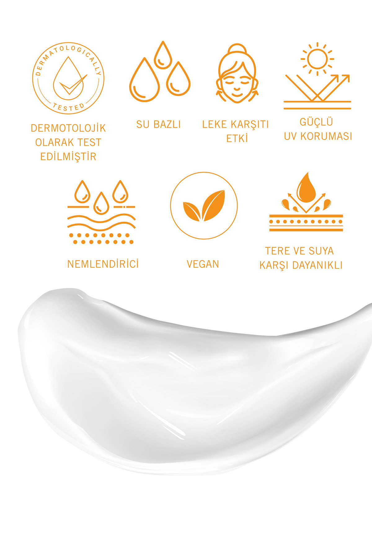 Yüksek Koruma ve Nemlendirici Etkili Güneş Koruyucu Krem SPF50+ Yüz Güneş Kremi | 50 ML x2 | — MAXE05 — تصویر 6 از 8