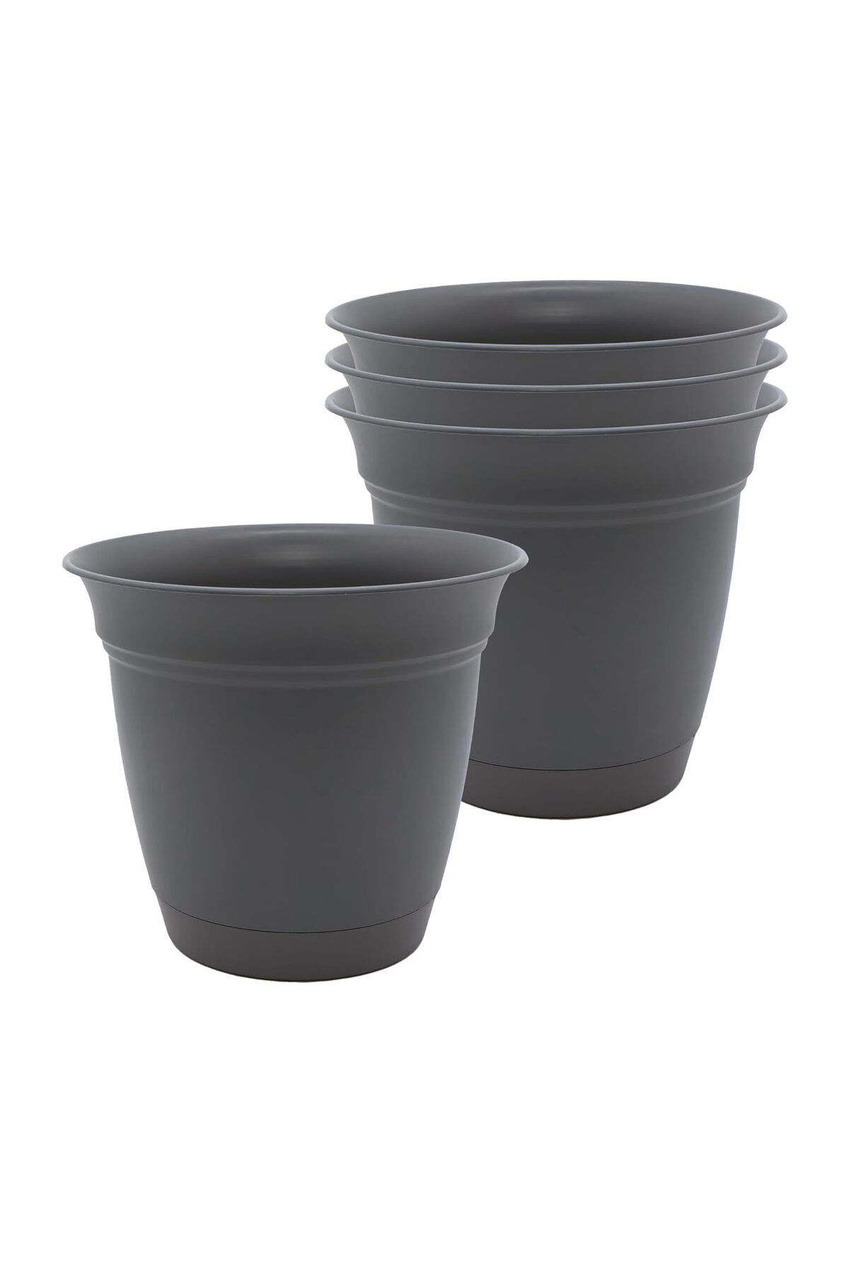 Shop a Way HC Companies 8 İnç Eclipse Yuvarlak Ekici Tabaklı Çiçekler Sebzeler ve Otlar için İç Mekan Dış Mekan