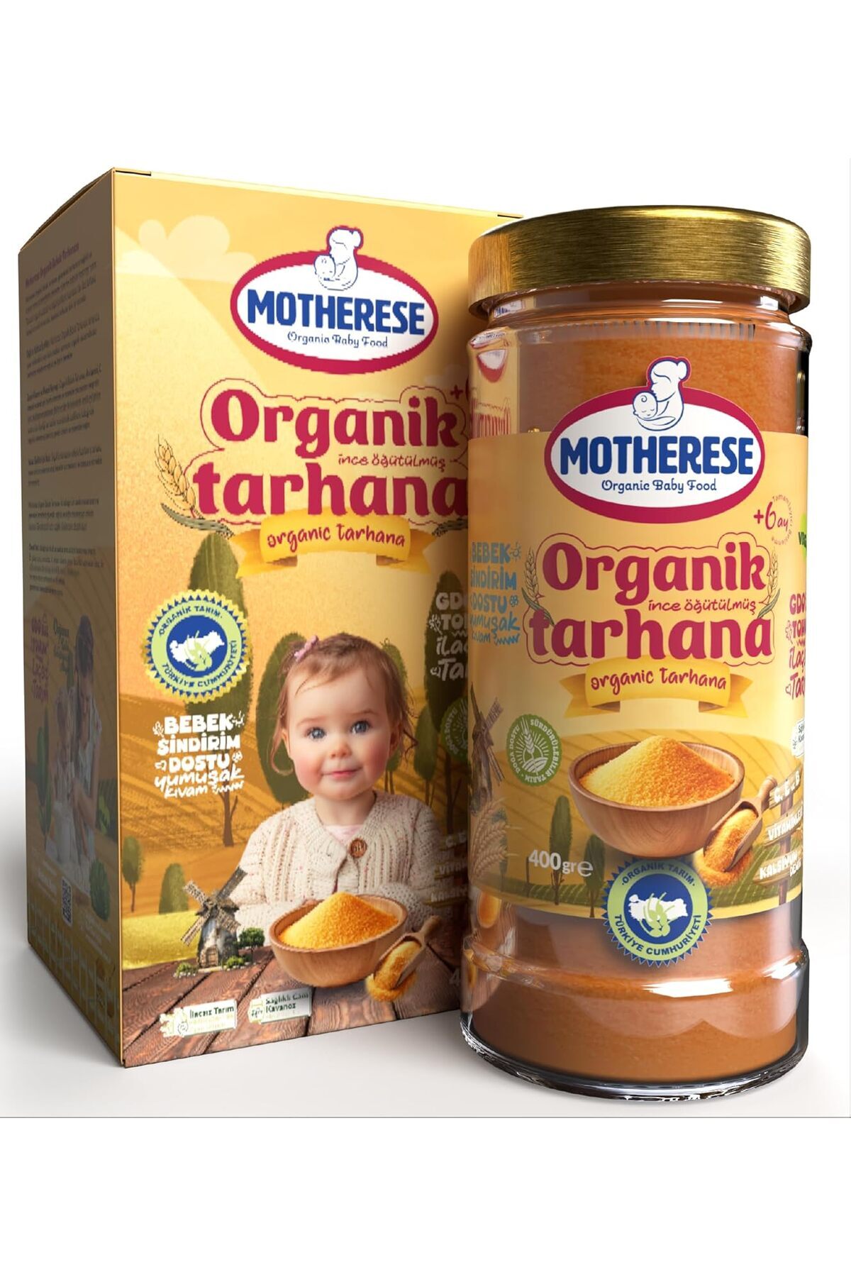 Delixa Motherese Organik Tarhana 400gr - Motherese Organik Bebek Tarhanası 400gr
