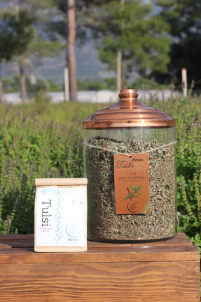 Haven Herbs & Blends Tulsi Premium Loose Leaf 50 gr | Hint Fesleğeni(Kutsal F...