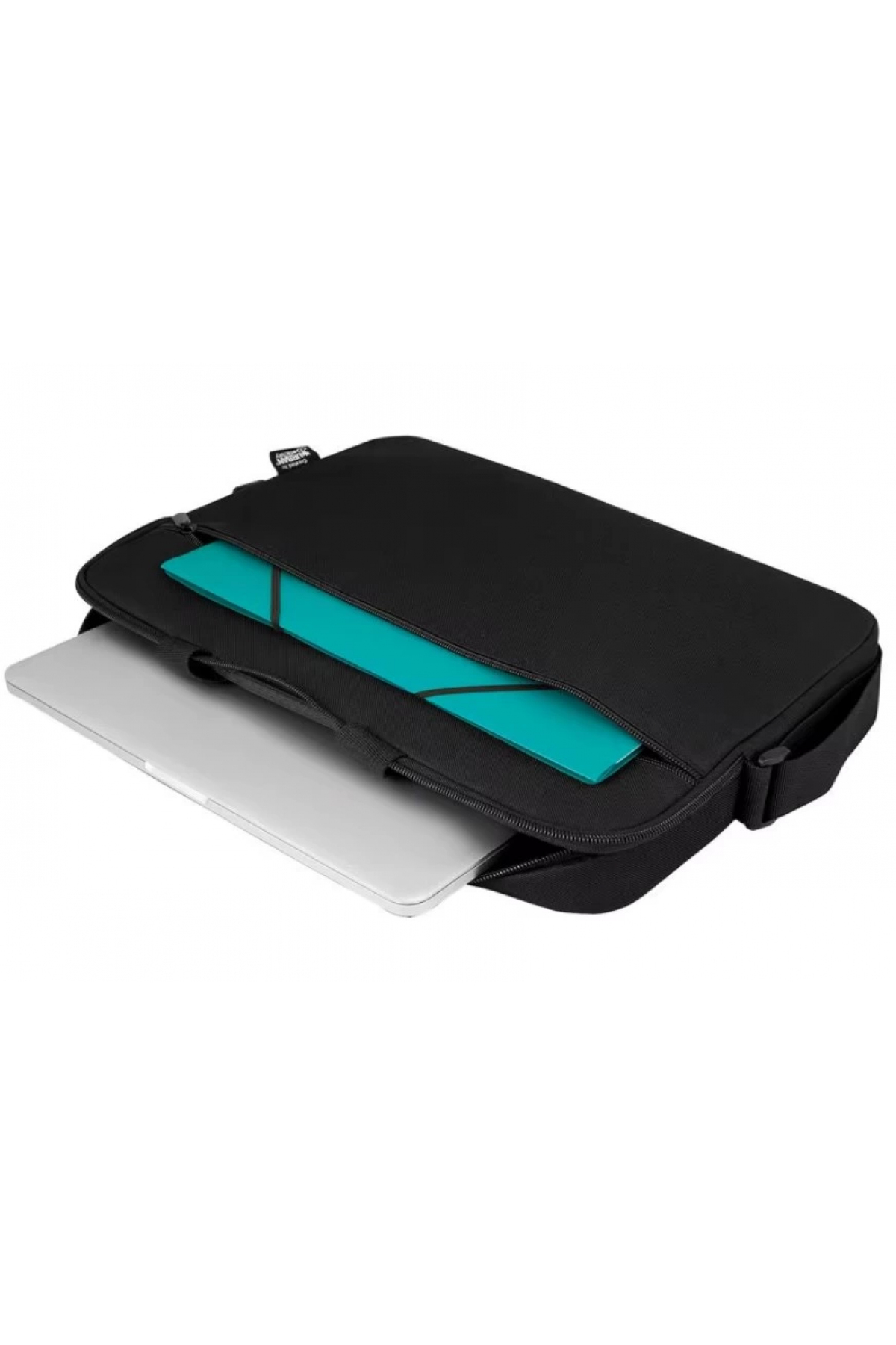 J-TECH  Eko Serisi Su Geçirmez 15.6" Siyah Notebook Çantası Askılıklı -siyah - Görsel 4
